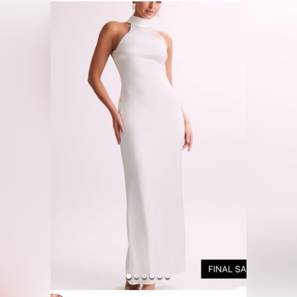 Meshki Strapless White Dress - Picture 2 of 14